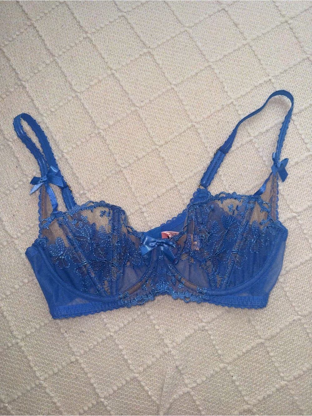 Agent Provocateur Florella Demi Cup Balconette Bra 34C